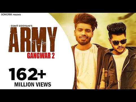 SUMIT GOSWAMI - ARMY (GANGWAR 2) | SHANKY GOSWAMI | New Haryanvi Songs Haryanavi | SONOTEK