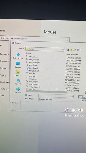 How to get cross hair cursor on pc ##PC##techtips##crosshair##cursor##customcursor##fyp