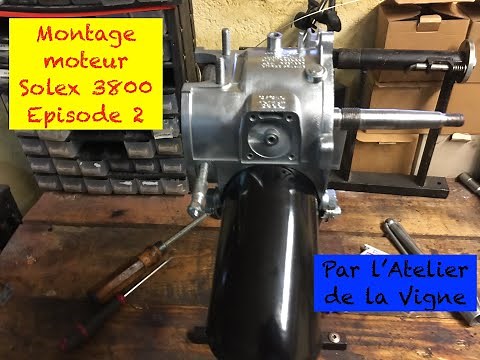 Solex 3800 : remontage moteur - partie 2