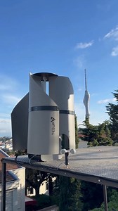 The Vertical Wind Turbine Powering the Future #windturbine #windturbineventilator | Gadgetxplore