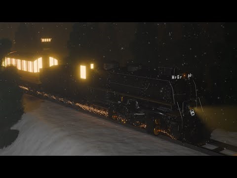 Modelling a locomotive scene time-lapse (my biggest work so far)