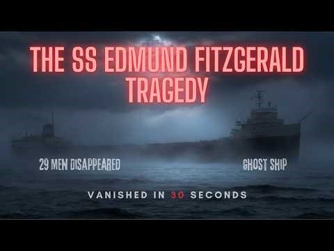The Ghost Ship That Vanished in 30 Seconds – SS Edmund Fitzgerald Mystery