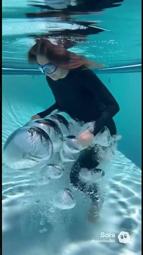 Christina Montoya Farts Underwater (Must WATCH!!) #fart #farts ‪@christinamontoya‬