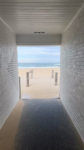 Breezeway → Beach → Bliss Your shortcut to Outer Banks calm at Dolphin Motel. Waiting for you in 2026! | Dolphin Oceanfront Motel