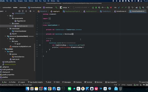 Compose Multiplatform For iOS viewmodel的使用
