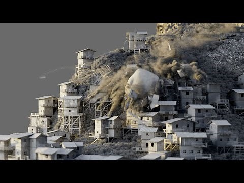 Large-Scale Cinematic Destruction in Houdini with David Silberbauer