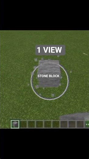 1 STONE BLOCK PER VIEW I GET ON THIS VIDEO