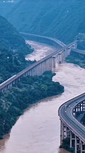 43K views · 762 reactions | Highway and high-speed rail running side by side — a masterpiece of China’s modern engineering! ️ #China #Infrastructure #HighSpeedRail #ModernChina | چین وەک خۆی | Facebook