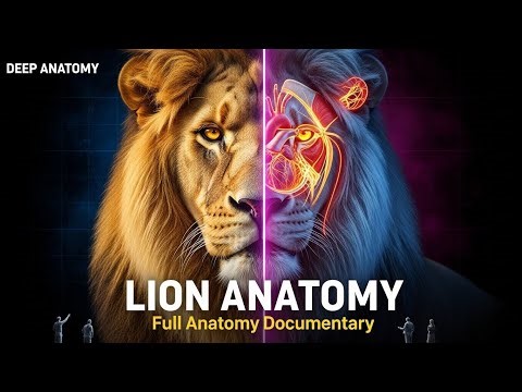 Inside The Lion | Full Anatomy Revealed | Deep Anatomy #DeepAnatomy #LionAnatomy
