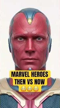 🤩 Marvel Characters vs Actors — Real Ages Revealed