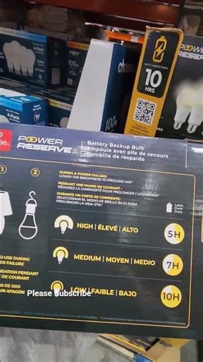 when the power goes out the Light bulbs stay on. #lightbulbs