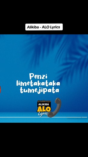 Alikiba - ALO Lyrics 🎵 (Official Video)