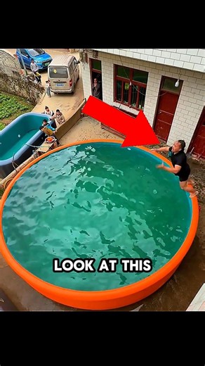 ‎HE BUILT AN IN-GROUND POOL FOR JUST $300! 😱🏊