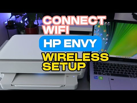 How To Connect HP Envy Printer To WIFI | HP Envy 6000 Wireless Setup, Connect To WIFI