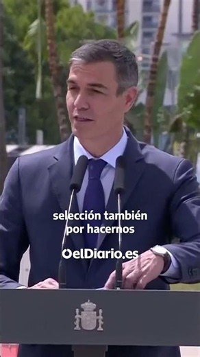 Sánchez, sobre la selección: "No me cabe duda de que vamos ser campeones este domingo."