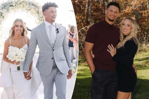 Patrick Mahomes celebrates anniversary with his 'Day 1' Brittany