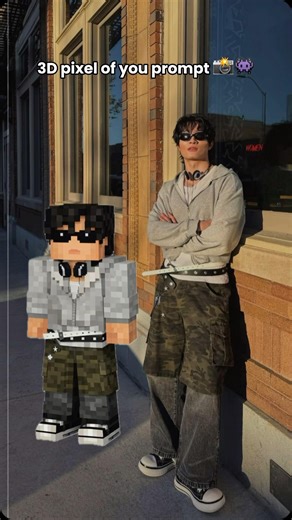 Turn Yourself Into a Minecraft Character in 10 Seconds