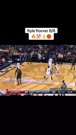 Kyle Korver on Fire: 8/8 Three-Pointers | NBA Basketball Highlights