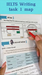 23K views · 82 reactions | Cách viết IELTS Writing task 1 map | Roomie Study | Facebook