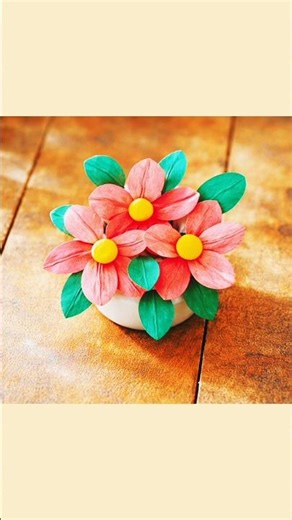 Diy Flower Pot _ #flower #vase #trending #shorts #craft #diy #ideas #room#decor #decoration #penting