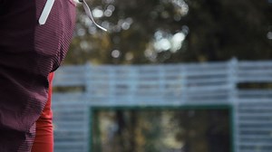 American football player close up - Free Stock Video