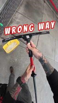 You're Cleaning Windows The WRONG WAY #windowcleaning #windowwashing #howto