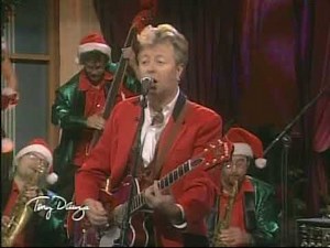 TV Live: The Brian Setzer Orchestra - "Dig That Crazy Santa Claus" (Tony Danza 2006)
