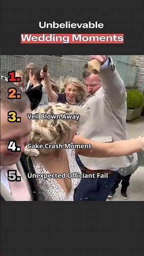 Unbelievable Wedding Moments!!! #weddingmoments #wedding #weddingfails