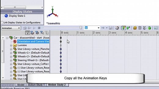 Using Configurations to make SolidWorks Animations