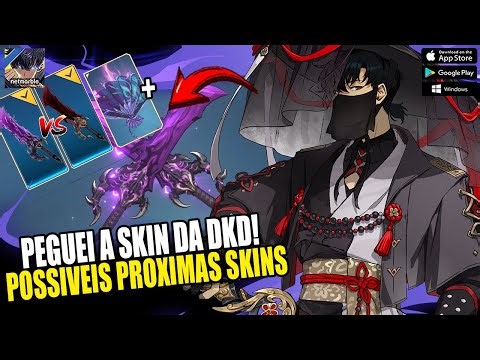SKIN DA DKD COMPARAÇÃO DE GAMEPLAY! POSSIVEIS PROXIMAS SKINS DE ARMA DO POD - SOLO LEVELING ARISE