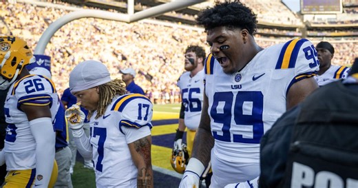 An LSU backup defensive tackle is no longer on the team after two games with the Tigers