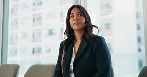 Business Waiting Nervous Woman Job Interview Stock Footage Video (100% Royalty-free) 3487386329 | Shutterstock