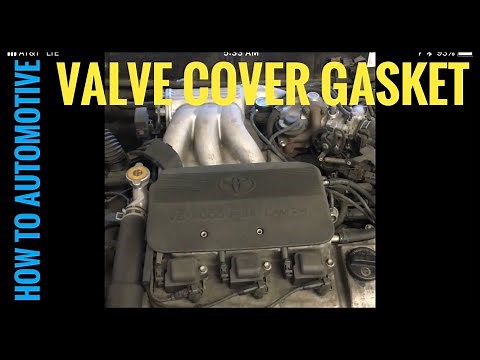 How to Replace Valve Cover Gaskets on a Toyota 3.0 L