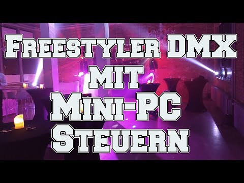 Freestyler DMX mit einem Mini-PC steuern