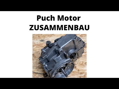 Puch Maxi Motor Zusammenbau/Revidieren/Aufbau