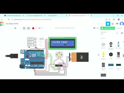 Sistem Counter Otomatis: Penghitung Produk Berbasis Interupsi Arduino & L293D