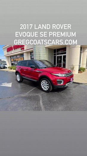 2017 Land Rover Range Rover Evoque SE Premium 4WD 9-Speed Automatic...