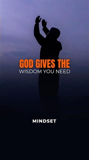 God gives the wisdom you need #motivation #inspiration #prayer
