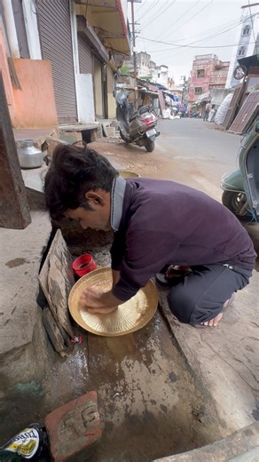 3.5M views · 14K reactions | Amazing 1000 years old brass utensils shine like glass in a few minutes | Mr Nokha | Facebook