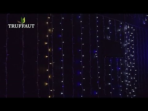 Rideau grappe guirlande lumineuse - Truffaut