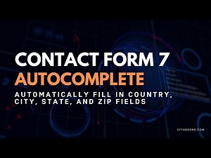 How to AutoComplete Country, State, City & Zip Fields in Contact Form 7 Using IP Geolocation