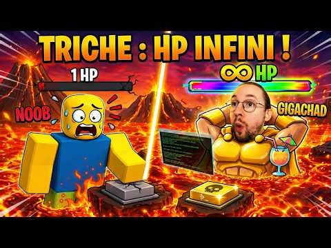 J'ai HACKÉ ce jeu pour avoir une SANTÉ INFINIE ! - Roblox