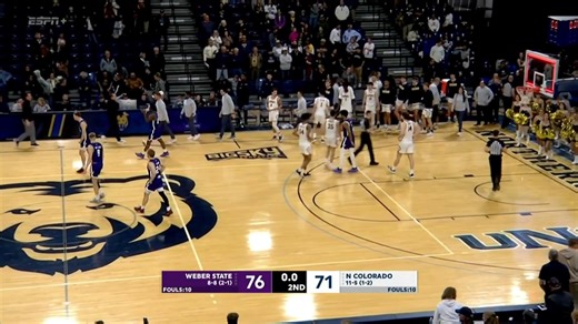 Roll the highlights from the big road win! 'Cats held the Bears to just 1 of 14 from 3-point range. Edwin Suarez with 18, and Tijan Saine with 17, to lead the 'Cats. WSU is back home for two games Thursday and Saturday! #WeAreWeber | Weber State Men's Basketball