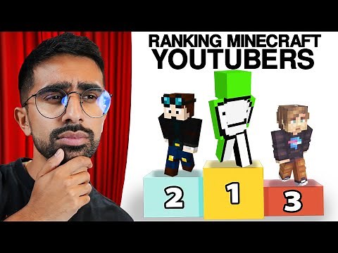 The PACK BLIND RANKING MINECRAFT YOUTUBERS!