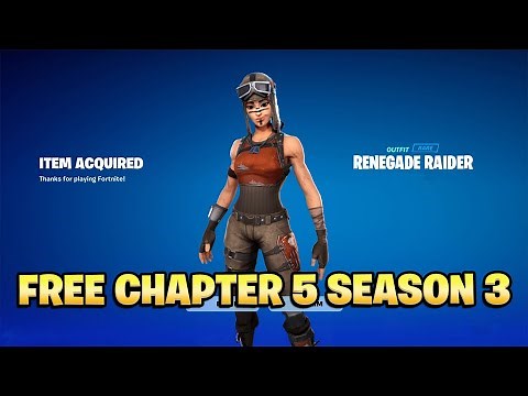 How To Get RENEGADE RAIDER SKIN FREE in Fortnite! (Chapter 5 Season 3)!