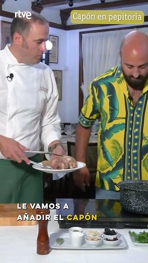 🐓 From the farmyard to the pot: this is how to make a capon in pepitoria sauce 🍲 #NowOrNever #RTV...