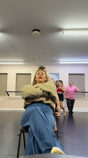 The kids have been begging me to do this challenge- a few minutes of fun at the end of cheer tonight as they’re doing so well with their show work. 😃❤️🖤⭐️ | The Bethany Lauren Dance Company