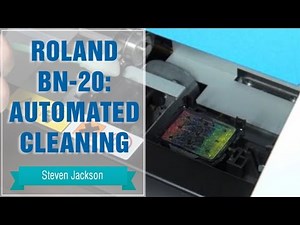 Roland BN-20: Automated Cleaning