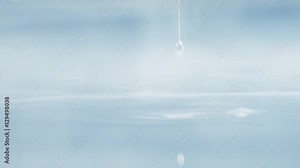 Paint splash in a slow motion Stock Video