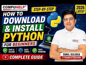 How to Download & Install Python 3.14 in Windows 11 (2026) | Complete Beginner Guide | COMPUHELP